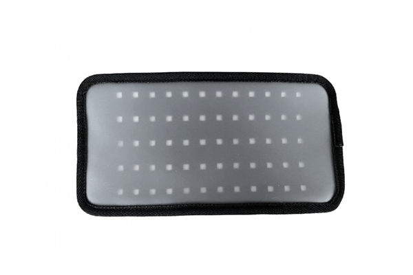 LightMap, a rectangular infrared mat equipped with several small LED lights.