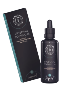 Pump dispenser for the liposomal dietary supplement BIOSOMO Liquid Boswellia